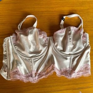 Victoria secret rare light pink corset top